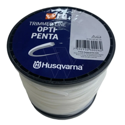 Fio Nylon Husqvarna Pentagonal p/Roçadora 3.3mm 75M